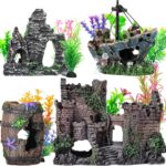Premium Resin Aquarium Decor Set