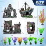 Premium Resin Aquarium Decor Set - Hình 2
