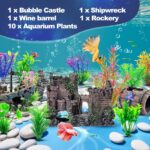Premium Resin Aquarium Decor Set - Hình 3