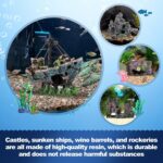 Premium Resin Aquarium Decor Set - Hình 5