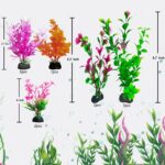 Vibrant Plastic Aquarium Plant Set - Hình 4