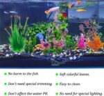 Vibrant Plastic Aquarium Plant Set - Hình 5