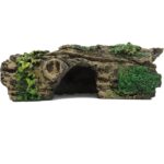 Mossy Forest Log Aquarium Hideaway - Hình 3