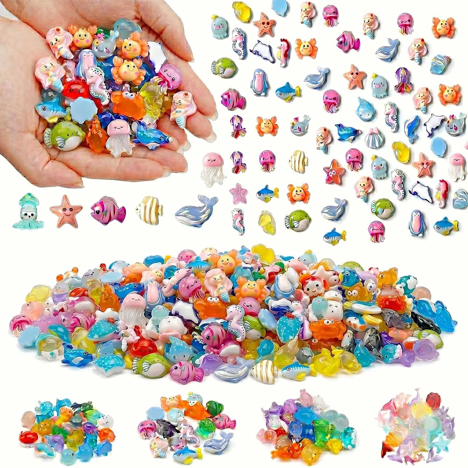 Assorted Mini Ocean Animal Aquarium Decor
